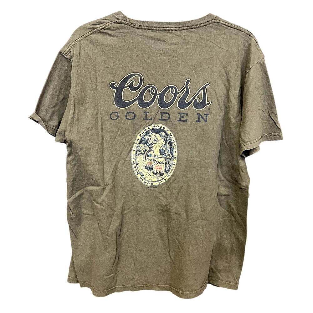 Tee Luv Coors Graphic Tee Large